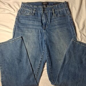 Buffalo David Bitton Women's High-Rise Light Blue Relaxed Jeans